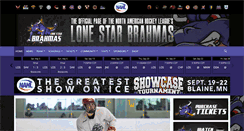 Desktop Screenshot of lonestarbrahmas.com
